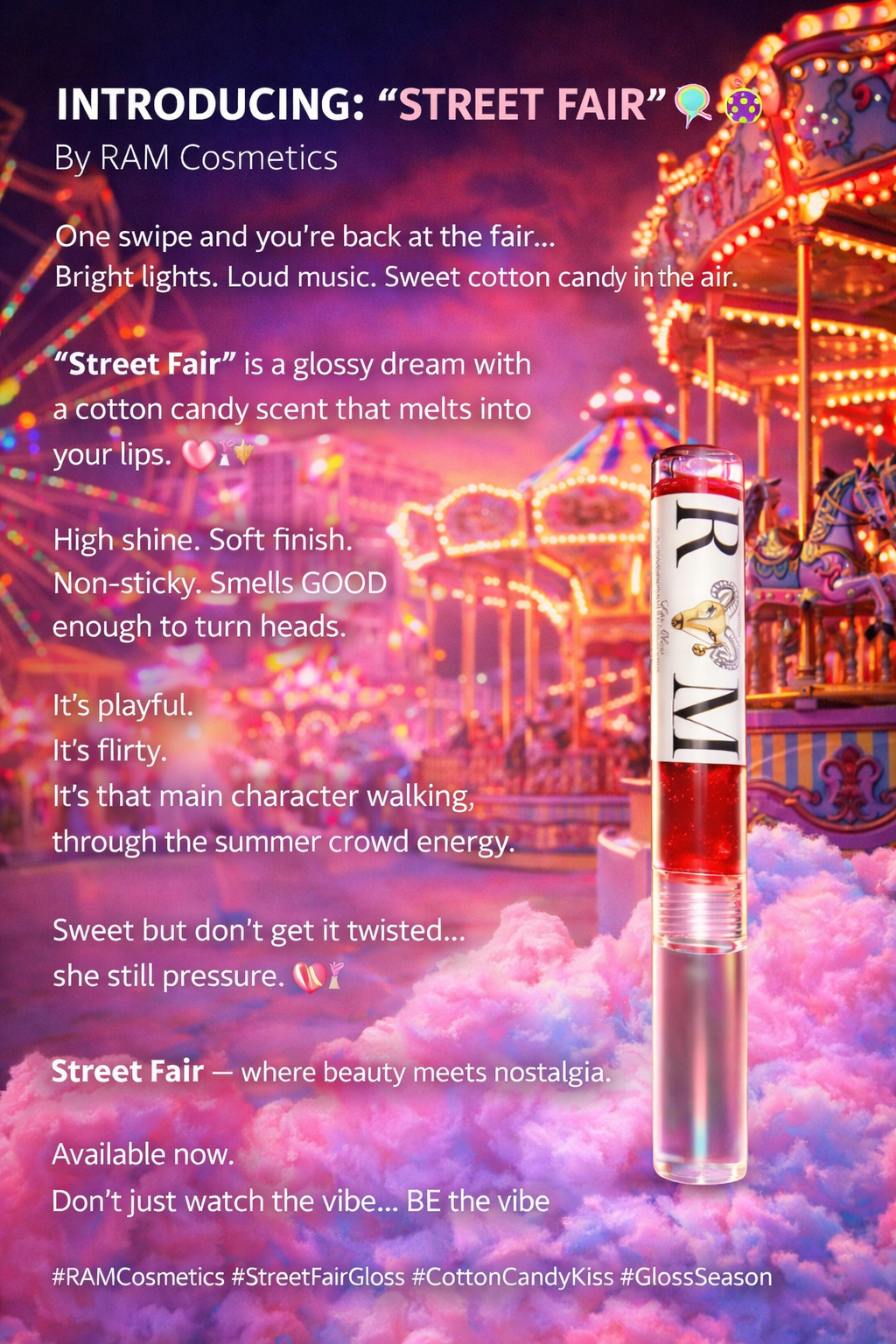 RAM “Street Fair” Lip Gloss